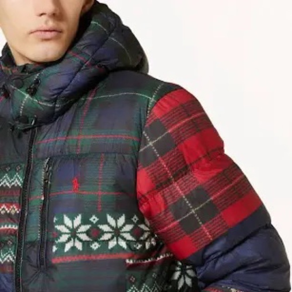 Polo Ralph Lauren Gorham Down Jacket - male - Size M - Blue